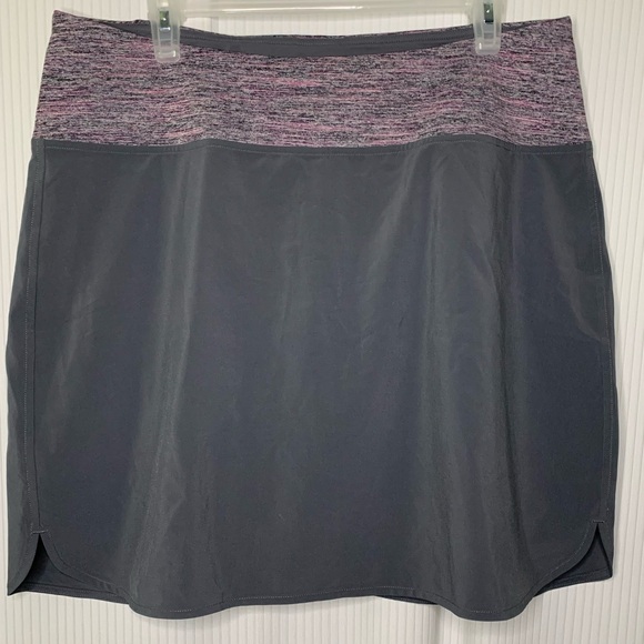 Tuff Athletics Pants - Tuff Athletics Skort Short Stretchy Fabric Grey XL